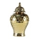 thumbnail image 2 of Tarro De Jengibre De Cerámica Arreglo Floral Exhibición Bodas Tarro De Jengibre Decorativo Dorado, 2 of 5