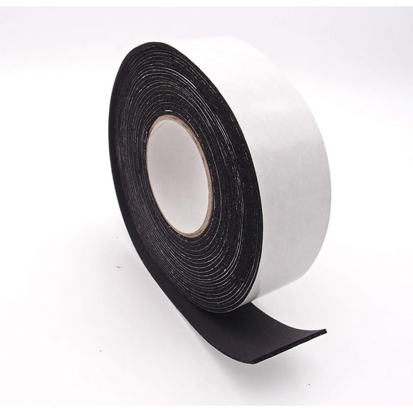 Cinta de espuma adhesiva negra BRAMEC 5 cm x 9 m