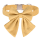 thumbnail image 1 of Collar para perro con lazo - Colores sólidos, pajarita marinera, collar ajustable para perros pequeños, medianos y grandes con hebilla de metal dorado, 1 of 5