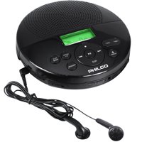 Reproductor De Cd Portátil Craig Bluetooth Con Radio Fm Y Auriculares