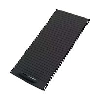 Magideal - Cubierta De Persiana Enrollable Para Consola Central, Piezas De Repuesto A2046804708, Accesorios Para Automóviles Fáciles De Instalar Para C E Class Negro