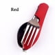 thumbnail image 1 of Ultimate 4-in-1 Stainless Steel Outdoor Tableware Set for Camping, Hiking, Picnics, and Travel - Includes Spoon, Knife, Fork, and Bottle Opener - Folding and Pocket-Sized for Easy Carrying, 1 of 5