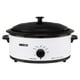 thumbnail image 1 of Horno tostador Nesco de 6 cuartos de galón Acero revestido de porcelana, 750 W, blanco, 1 of 9