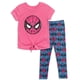 thumbnail image 1 of Conjunto de Remera y Leggings para Niñas Pequeñas de Spider-Man de Marvel, 1 of 6