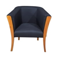 Diseños Valestrini - Sitial Esmeralda Lino Negro