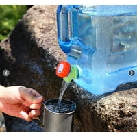 Angeles Del Hogar - Dispensador Tanque De Agua 18Lts Portatil Con Tapa Y Grifo