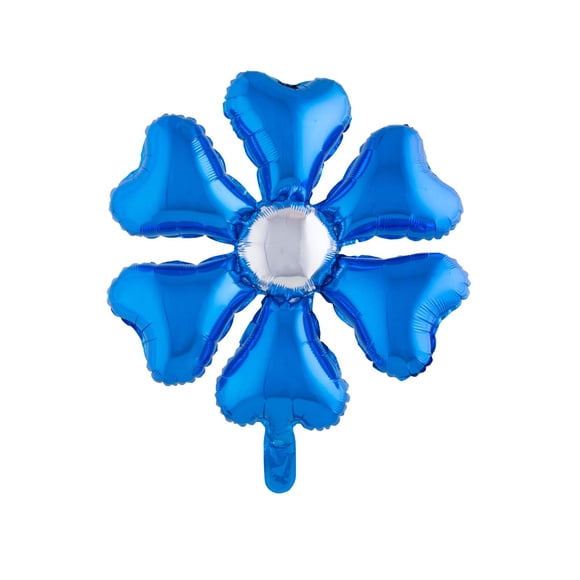 Lámina de aluminio para globos, divertida y moderna, llena de aire, 53 x 68 cm, color azul