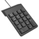 thumbnail image 1 of Teclado numérico USB NOOX portátil delgado mini de 10 teclas para PC, 1 of 7