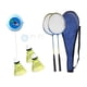 thumbnail image 3 of Entrenador De Bádminton Colgante Entrenamiento De Bádminton Para Niños Para Juegos Entrenamiento En Casa Raquetas Azules De 2 Piezas, 3 of 5