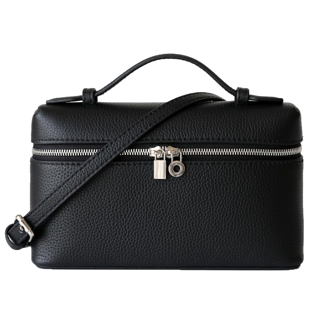 Bandolera Rejolly L19 Para Mujer De Piel Sintética Negra