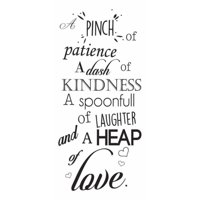 Rienda Libre Graphics - Decomural A Pinch Of Patience Kitchen Ws-40853