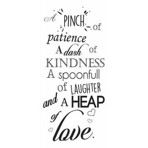 Rienda Libre Graphics - Decomural A Pinch Of Patience Kitchen Ws-40853