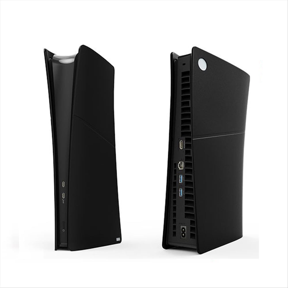 Genérico - Cubierta De Silicona Para Consola Ps5 Slim Edición Digital, Funda Protectora A Prueba De Arañazos, Caídas Y Agua
