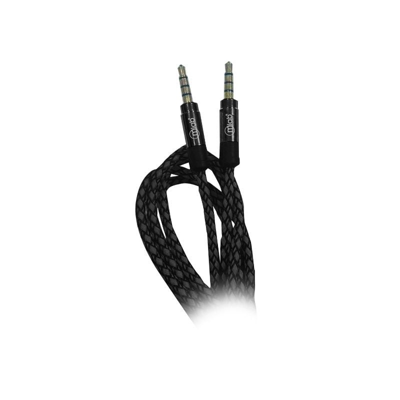 Cable Auxiliar 9270 Negro Mlab
