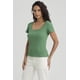 thumbnail image 3 of Polera Mujer Escote Cuadrado Turquesa, 3 of 4