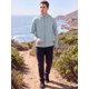 thumbnail image 2 of INSPIRE CHIC Chaqueta con Capucha de Protección Solar para Pesca al Aire Libre para Hombre, Ligera, con Cremallera, Talla S, Gris, 2 of 5