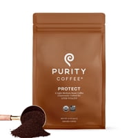 Purity Coffee - Coffee Purity Protect, Con Alto Contenido De Antioxidantes, Tostado Ligero Y Medio, 350 Ml
