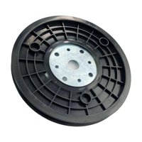 Ioensy - Disco De Tensión Para Correa De Bicicleta De Ejercicio Fácil De Instalar Disco De Rueda De Correa De Bicicleta Dinámica Negro