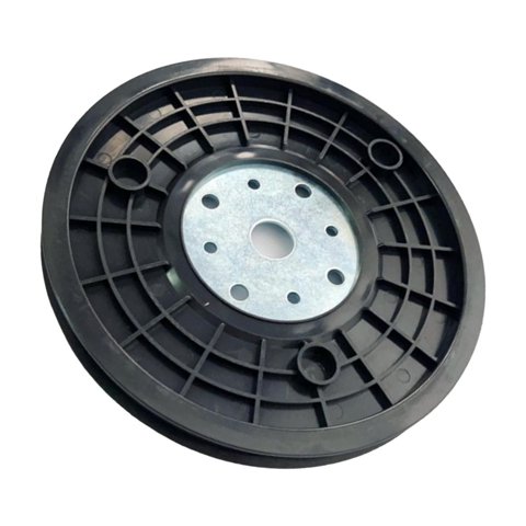 Ioensy - Disco De Tensión Para Correa De Bicicleta De Ejercicio Fácil De Instalar Disco De Rueda De Correa De Bicicleta Dinámica Negro