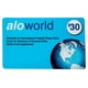 thumbnail image 1 of Tarjeta telefónica Alo World de $30 USD para llamadas internacionales y nacionales, 1 of 6
