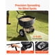 thumbnail image 2 of Esparcidor VEVOR de 27 kg de capacidad, ancho de 3 m y ruedas de 20 cm, 2 of 9