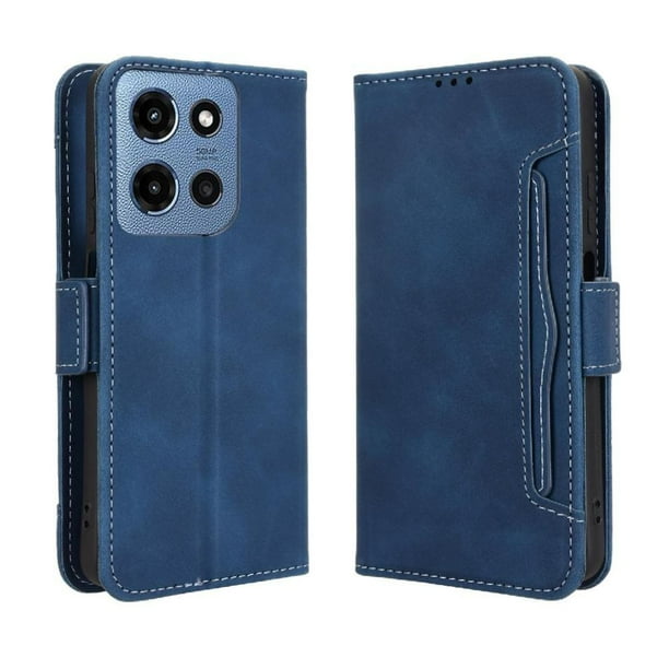 Funda Tipo Billetera FOXDOCK para Motorola MOTO G 2025 – Tapa Flip con Tarjetero