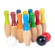 thumbnail image 5 of Juguetes Interactivos Juego De Bolos De Madera Juguetes De Bolos Para Bebés Niños Pequeños Jardín, 5 of 5