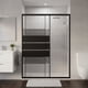 thumbnail image 2 of Mampara Ajustable De Ducha Style 140-160 Lineas Negras (2 Hojas), 2 of 7