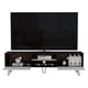 thumbnail image 2 of Rack TV Con Capacidad Hasta 70" 52,5 x 180 x 35 Cm Cafe Oscuro Y Blanco, 2 of 11