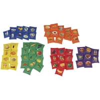 Juego De 60 Platos Sportime My Plate De Beanbags, Colores Surtidos