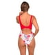 thumbnail image 2 of Trikini Con Nudo Ajustable Estampado Rojo S, 2 of 3