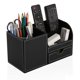 thumbnail image 4 of Organizador de escritorio KINGFOM 21,5 × 10,5 × 12,3 cm negro, 4 of 9