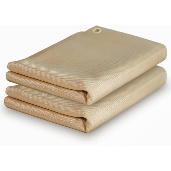 Manta Soldadora YESWELDER Fibra de Vidrio 4x6 ft 2 Pack Resistente al Calor