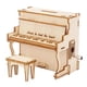thumbnail image 1 of Kit De Modelo De Piano Para Armar, Instrumento Musical Con Manivela, Rompecabezas De Madera 3D Estilo C, 1 of 5
