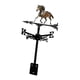 thumbnail image 4 of Veleta Metálica Con Forma De Caballo, Fácil De Instalar, Para Terraza O Exteriores, Estilo Rústico., 4 of 5