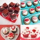 thumbnail image 5 of Jasonsy - Juego de 3 moldes para fondant (silicona, labios, corazón y puntos, para decoración de pasteles, adornos para cupcakes, arcilla polimérica, manualidades, chocolate, resina epoxi y joyería), 5 of 6