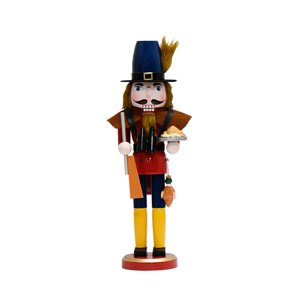Magideal - Adorno De Cascanueces Colección De Decoración Navideña De Cascanueces Muñeco De Cascanueces De 38 Cm De Alto Para Estanterías, Oficina, Habitación Y
