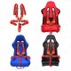 thumbnail image 5 of Arnés de seguridad BESTZHEYU 5-Point Racing Red Poliéster, 5 of 7