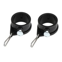Ioensy - Clips Para Mástil De Bandera Sin Enredos, 2 Uds., Anillos De Montaje Duraderos Para Mástil De Bandera De 1 Pulgada