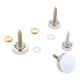 thumbnail image 4 of Set 4 Tornillos Con Tapa Instalación Espejos Decorativos plateado 10 mm, 4 of 8