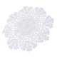thumbnail image 3 of 1 pieza de mantel de ganchillo hecho a mano de algodón blanco placemats doilies 20cm, 3 of 3