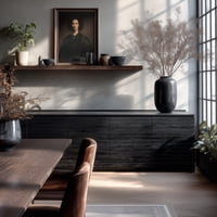 Masisa - Revestimiento Micro Ripado 50 Roble Antracita 2480X218Mm