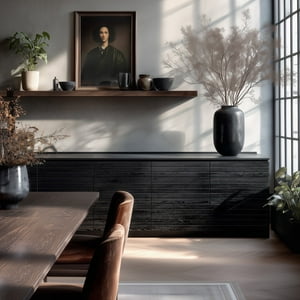 Masisa - Revestimiento Micro Ripado 50 Roble Antracita 2480X218Mm