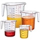 thumbnail image 1 of Vasos medidores Amazing Abby Melissa de plástico irrompible de 250 a 2000 ml, 1 of 4