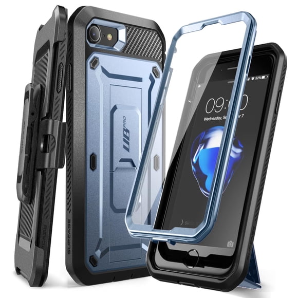 Funda de teléfono SUPCASE Unicorn Beetle Pro para iPhone SE de tercera y segunda generación, 7/8, co