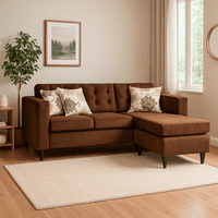 Focus - Seccional Intercambiable Roma Felpa Café