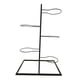 thumbnail image 1 of Almacenamiento Vertical de Pelotas, Estante de Almacenamiento de Baloncesto, Soporte de Baloncesto, Estante de Baloncesto de 5 Niveles para Niños de V Negro, 1 of 5
