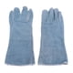 thumbnail image 2 of Guantes de soldadura de cuero de vaca Guantes de protección Soldador manos 30cm gris, 2 of 5