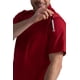 thumbnail image 3 of Chaqueta de Chef Springfield Chef Works para Hombre Rojo 3X-Large, 3 of 5