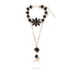 thumbnail image 3 of Elegante pulsera de arnés de mano con anillo de aleación para dedo, cadena de arnés de muñeca para mujeres y niñas., 3 of 8
